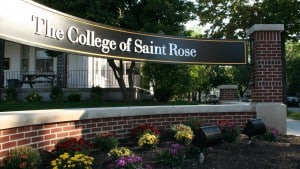 The College of Saint Rose Sign on Madison